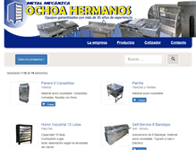 Tablet Screenshot of ochoahermanos.com